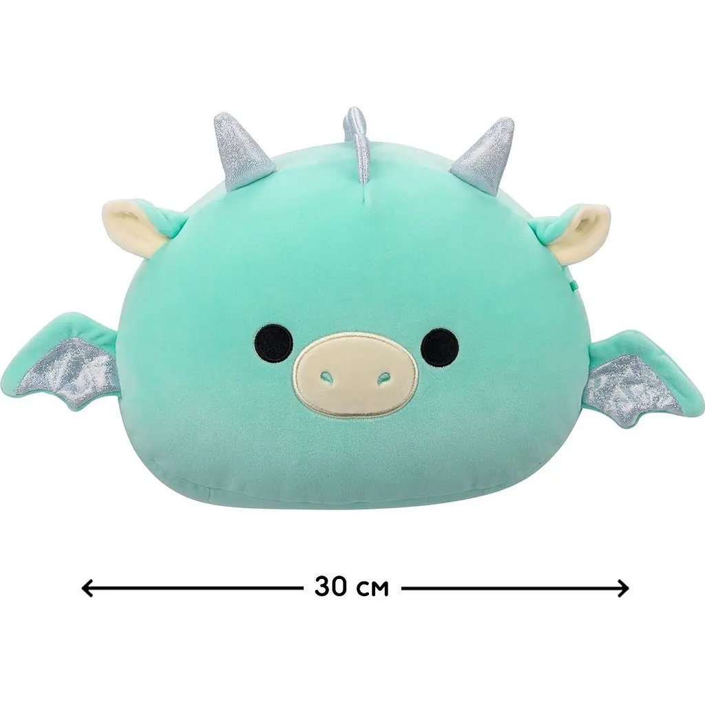 Мягкая игрушка Squishmallows Дракон Майлз 30 см (SQCR04193) - фото 3