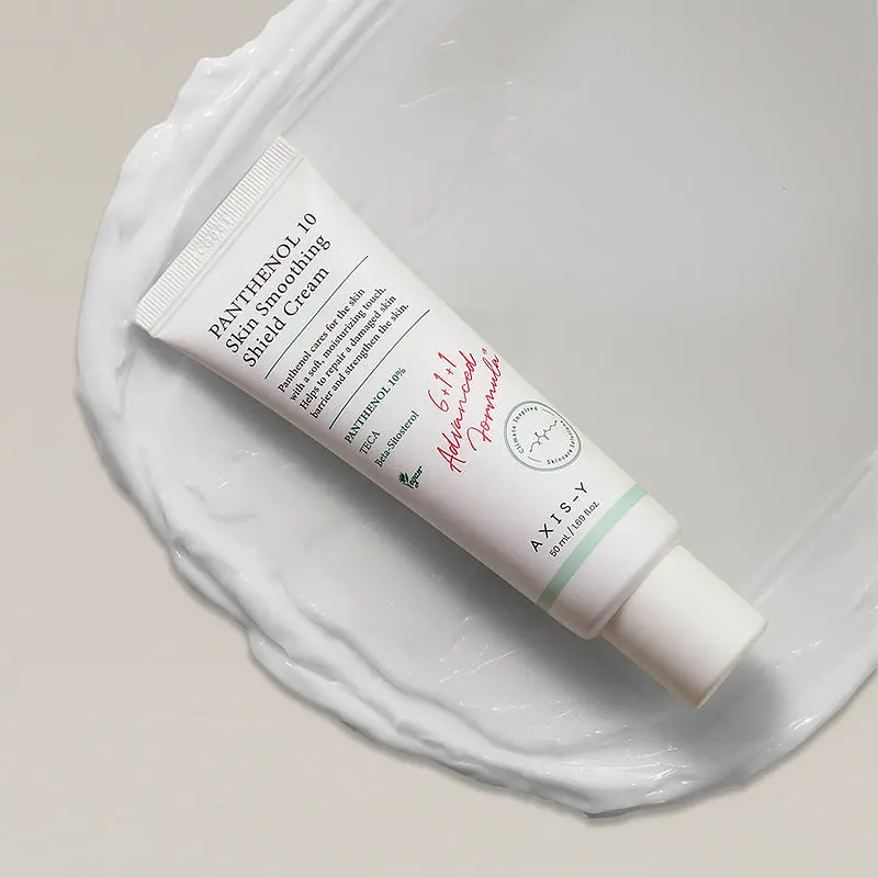 Зміцнювальний крем для розгладження шкіри AXIS-Y Panthenol 10 Skin Smoothing Shield Cream 50 мл - фото 7