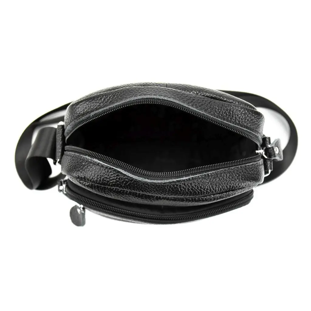 Шкіряний невеликий месенджер Tiding Bag M56-0082A - фото 2