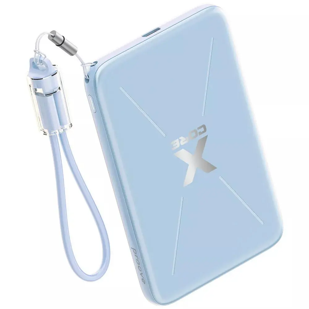 Універсальна мобільна батарея Proove X-Core 20W 5000mAh Небесно-блакитний (PNXC20010008) - фото 6