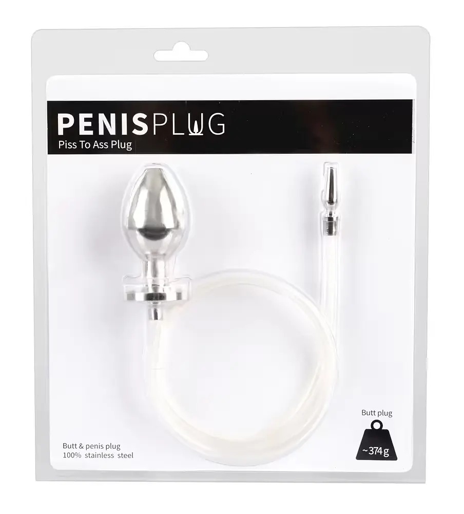 Стимулятор уретри з анальною пробкою Penis Plug Piss to Ass - фото 7