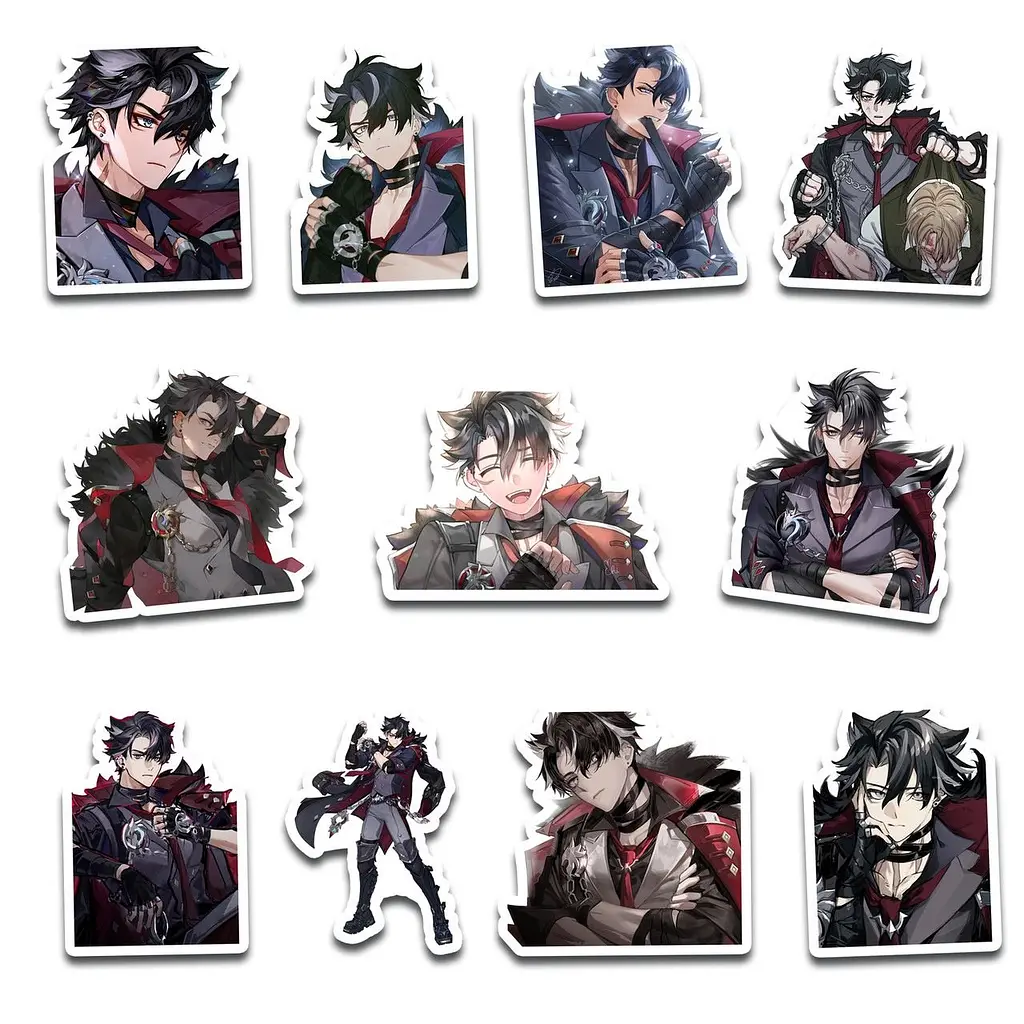 Стікерпак GeekLand Genshin Impact Risley 45 штук (SP GI RS 01) - фото 2