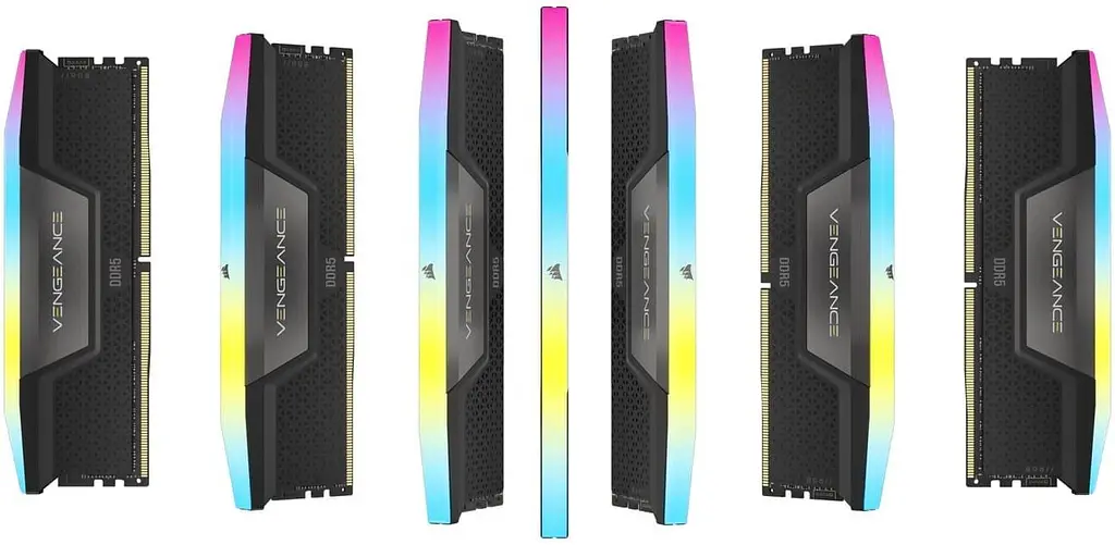 Модуль пам'яті Corsair DDR5 32GB (2x16) Vengeance 6400Mhz RGB XMP/EXPO Grey (CMH32GX5M2B6400Z32) - фото 3