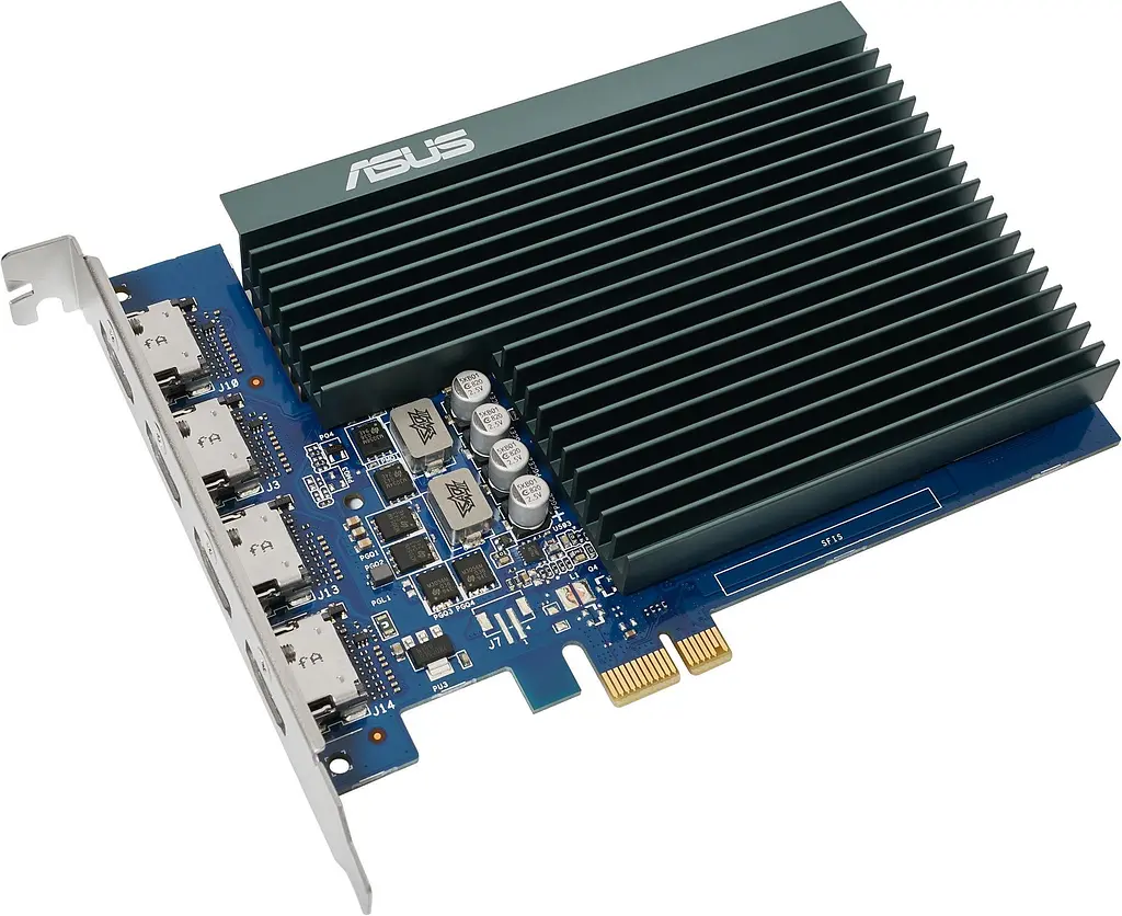 Відеокарта ASUS GT 730 2GB DDR5 (GT730-4H-SL-2GD5) (GDDR5, 64 bit, PCI-E 3.0 x16) - фото 2