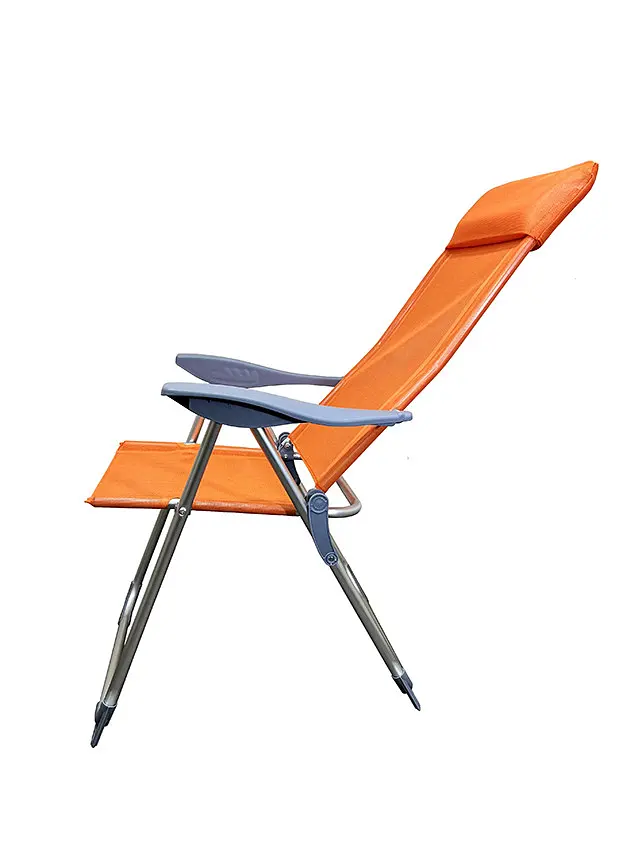 Складний стілець Levistella GP20022010 ORANGE оранжевий висота 101 см вага 3,1 кг навантаження 110 кг для дачі - фото 5