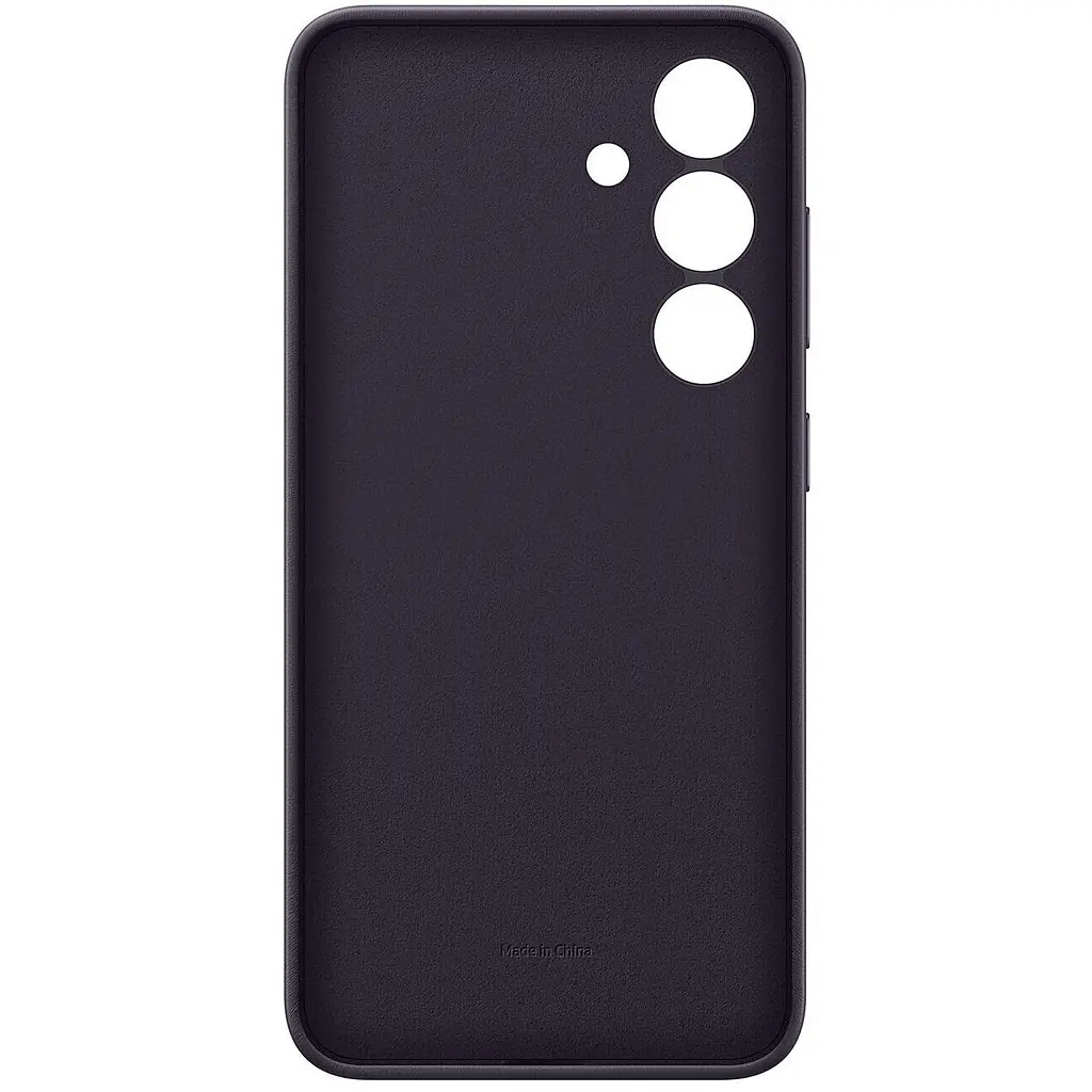 Оригінальний шкіряний чохол Samsung Vegan Leather Case для Samsung Galaxy S24 (6.2") Dark Violet GP-FPS921HCAVW - фото 8