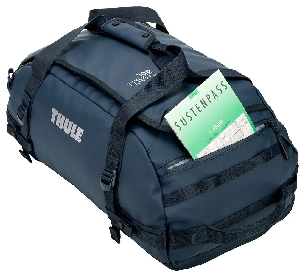 Спортивная сумка Thule Chasm Duffel 40L (Darkest Blue) 3205590 (TH 3205590) - фото 6