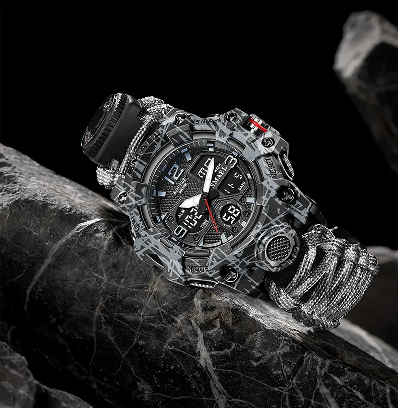 Годинник Smael Grey Compass - фото 2