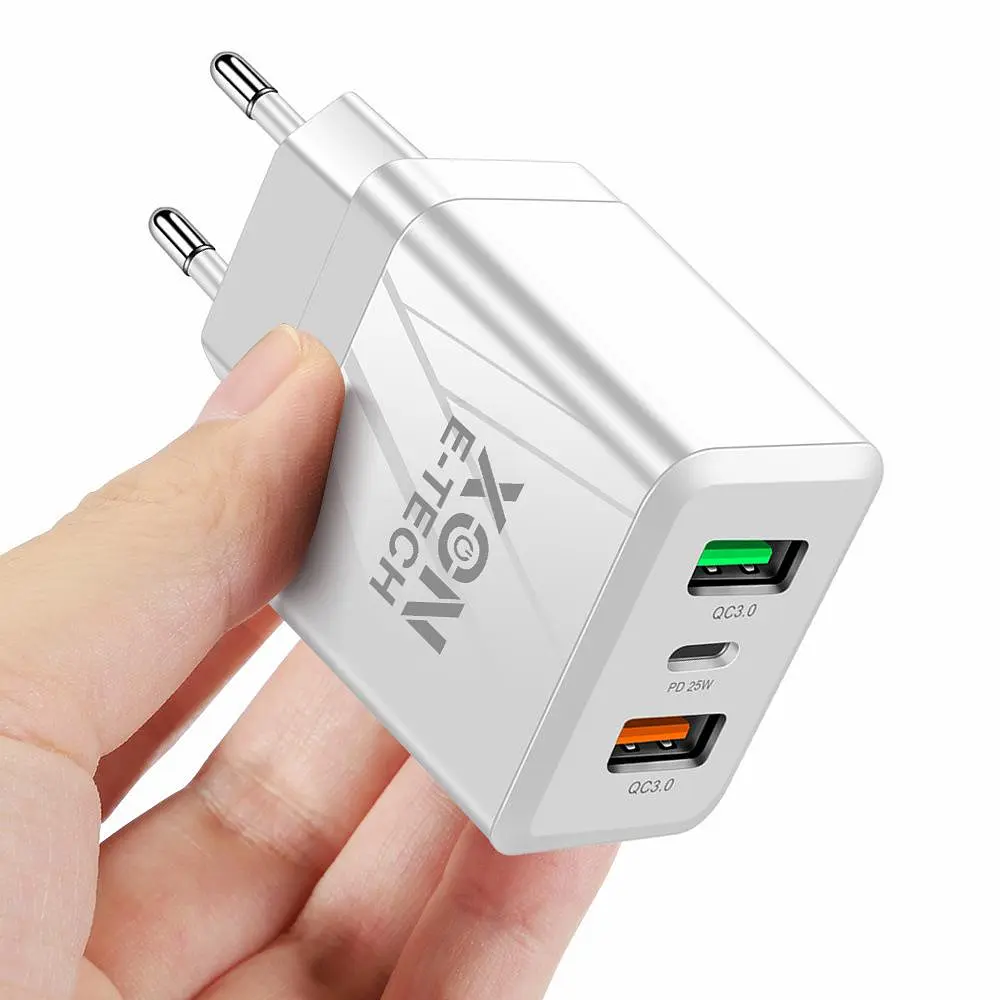 Зарядний пристрій XON PowerCharge 45W (PD25) USB Type-C (PCWA045025A2С1W 6082) Білий - фото 2