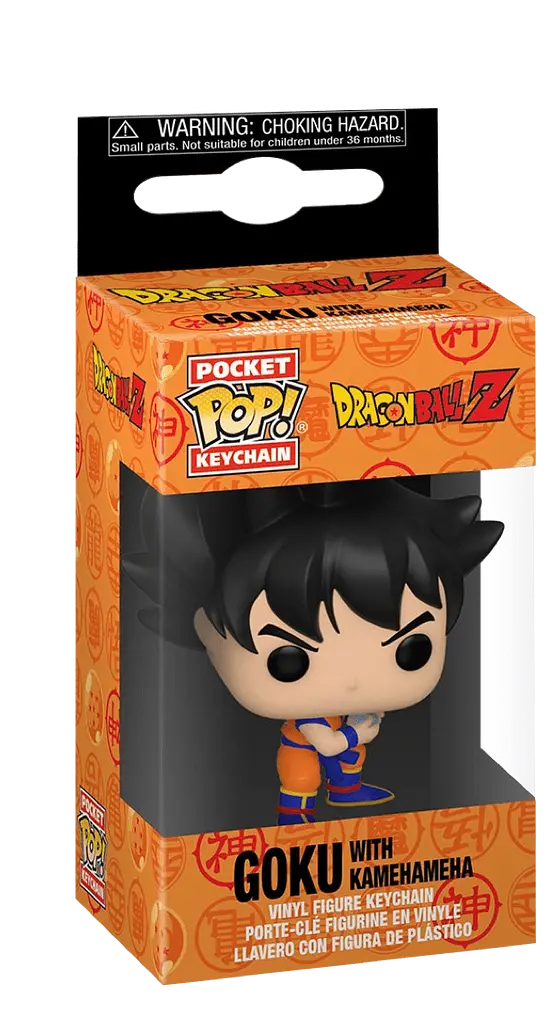 Фигурка брелок Funko Pop Гоку Камехамеха Драконов Жемчуг Goku with Kamehameha Dragon Ball 4см FP KC DB GK 4 - фото 3
