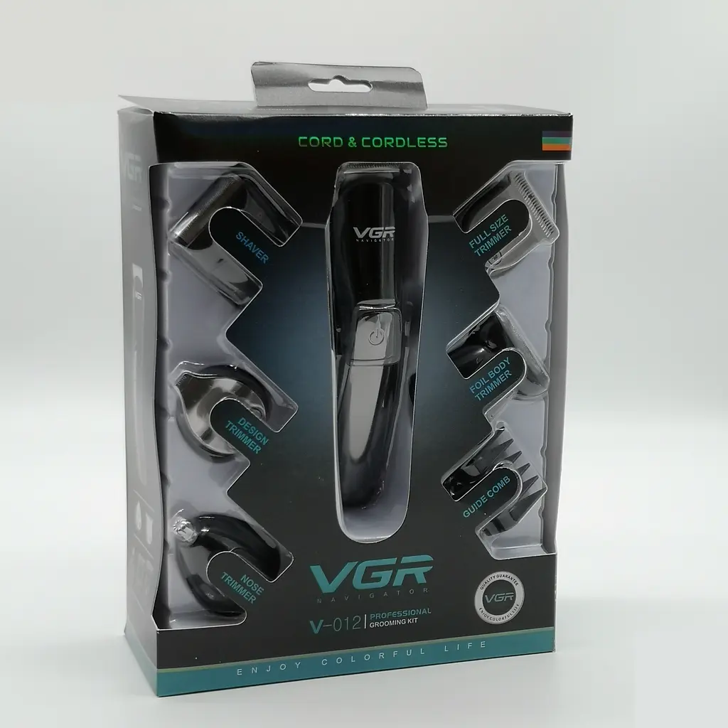 Акумуляторний триммер для стрижки волосся V-012 VGR - фото 5