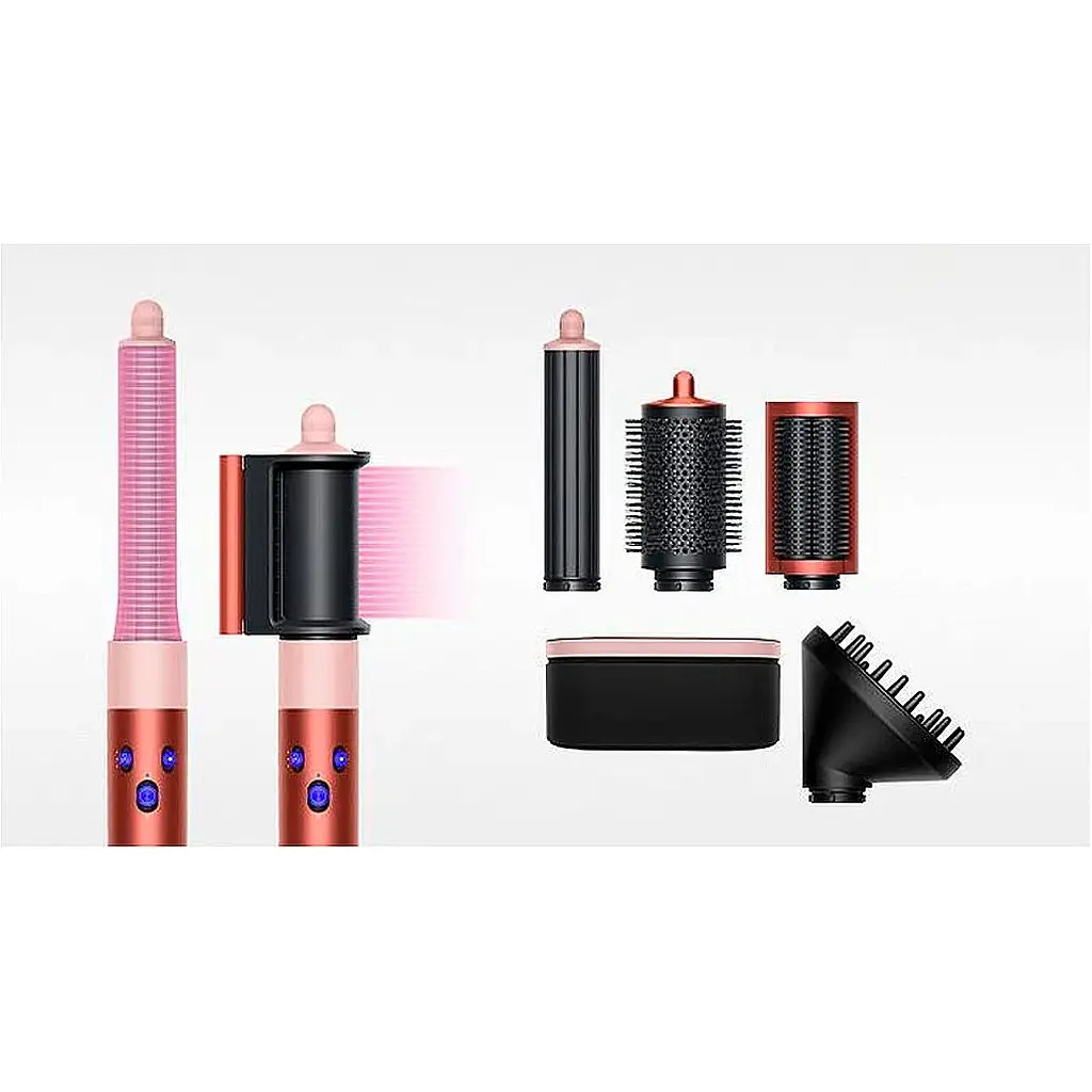Фен-стайлер Dyson Airwrap Long Volumise Strawberry Bronze/Blush Pink (581840-01) EU [119240] - фото 2