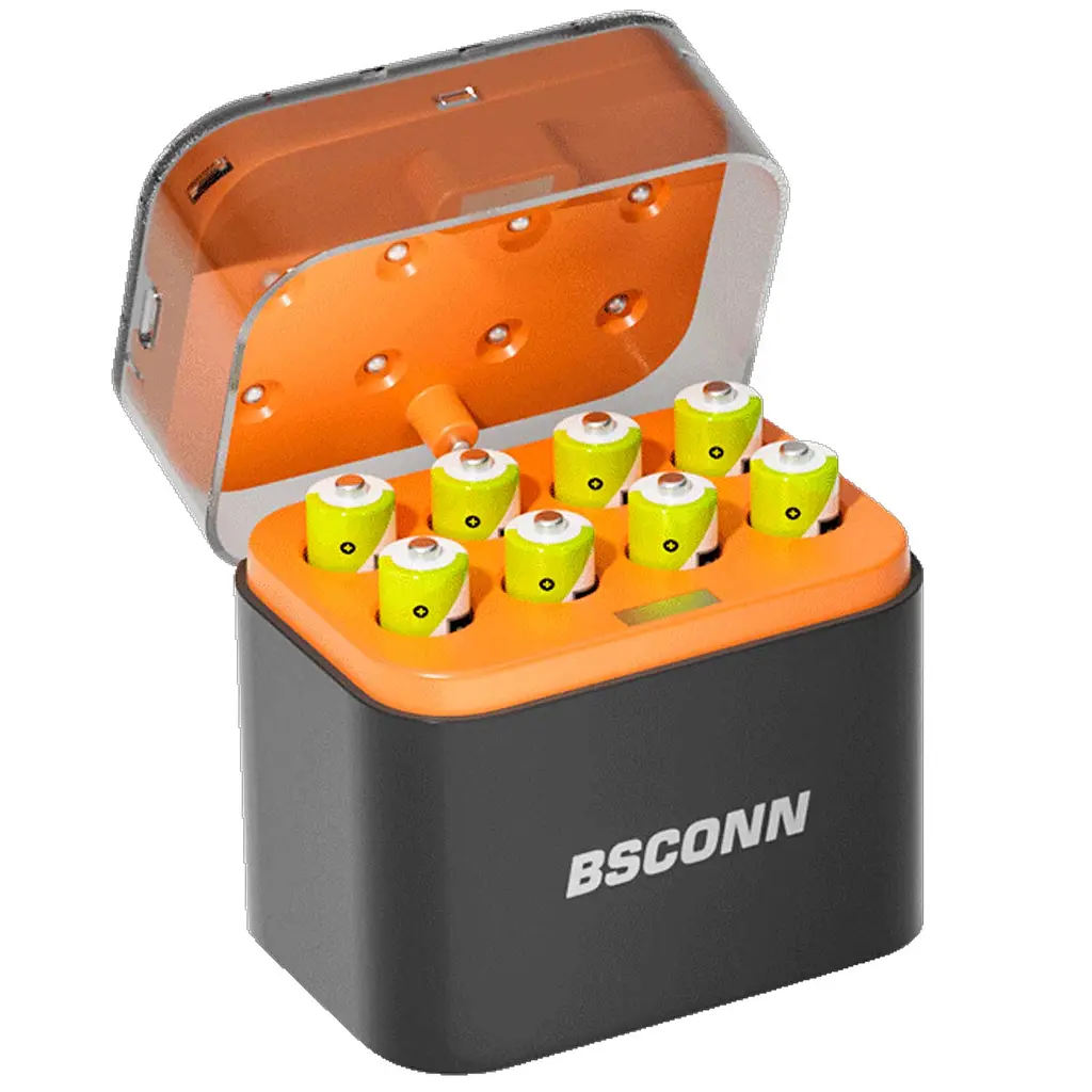 Акумуляторні батареї із зарядним кейсом Xiaomi BSCONN Li-ion AAA 1.5V 780 mAh 8 шт (TF-CD-011CE) - фото 8