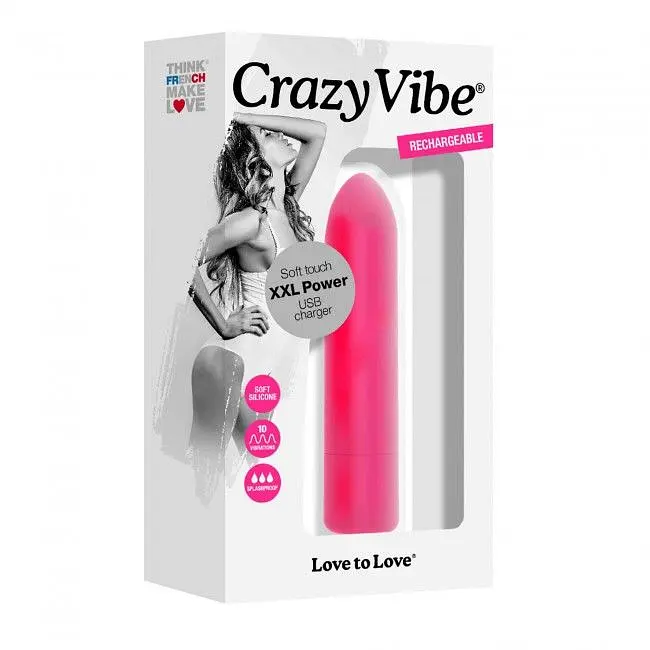 Віброкуля Love To Love Crazy Vibe перезаряджувана - фото 3