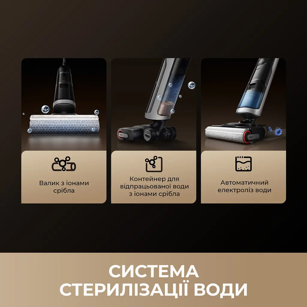 Бездротовий миючий пилосос Dreame H14 DUAL 4 в 1 - фото 13