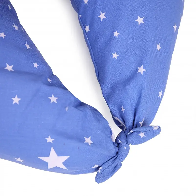 Подушка для беременных и кормления MirSon №5024 Color Line Milky Way 30х170 см голубая (2200010969856) - фото 2