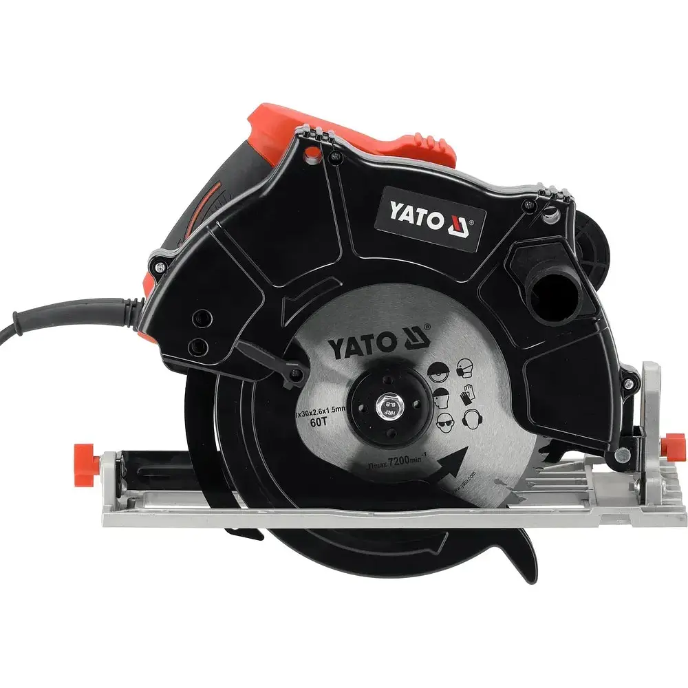 Пила дисковая Yato сетевая 2000 Вт (YT-82155) - фото 2