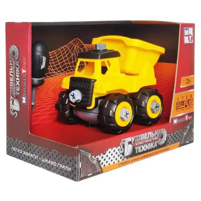 Конструктор Microlab Toys Будівельна техніка — вантажівка (MT8906А) - фото 3
