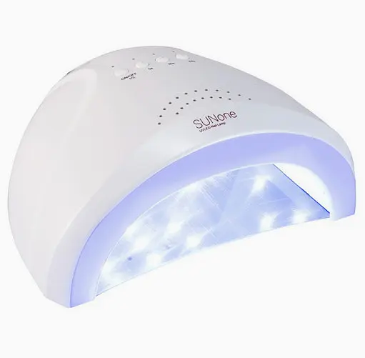 Лампа для нігтів LED 48 Вт Сушка манікюру ультрафіолетова УФ Sun One UV 48W - фото 2