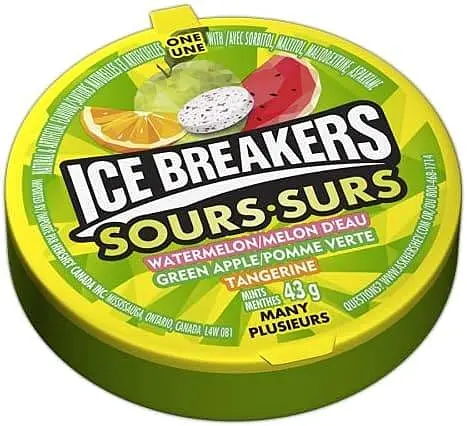 Льодяники Ice Breakers Fruit Sours-Surs 43г
