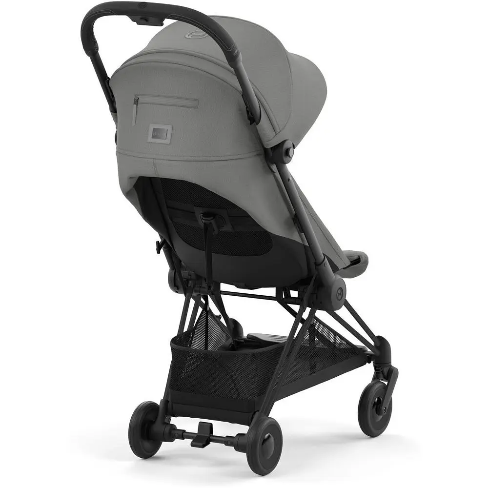 Прогулочная коляска Cybex Coya Matt Black Mirage Grey, серый (522004325) - фото 4