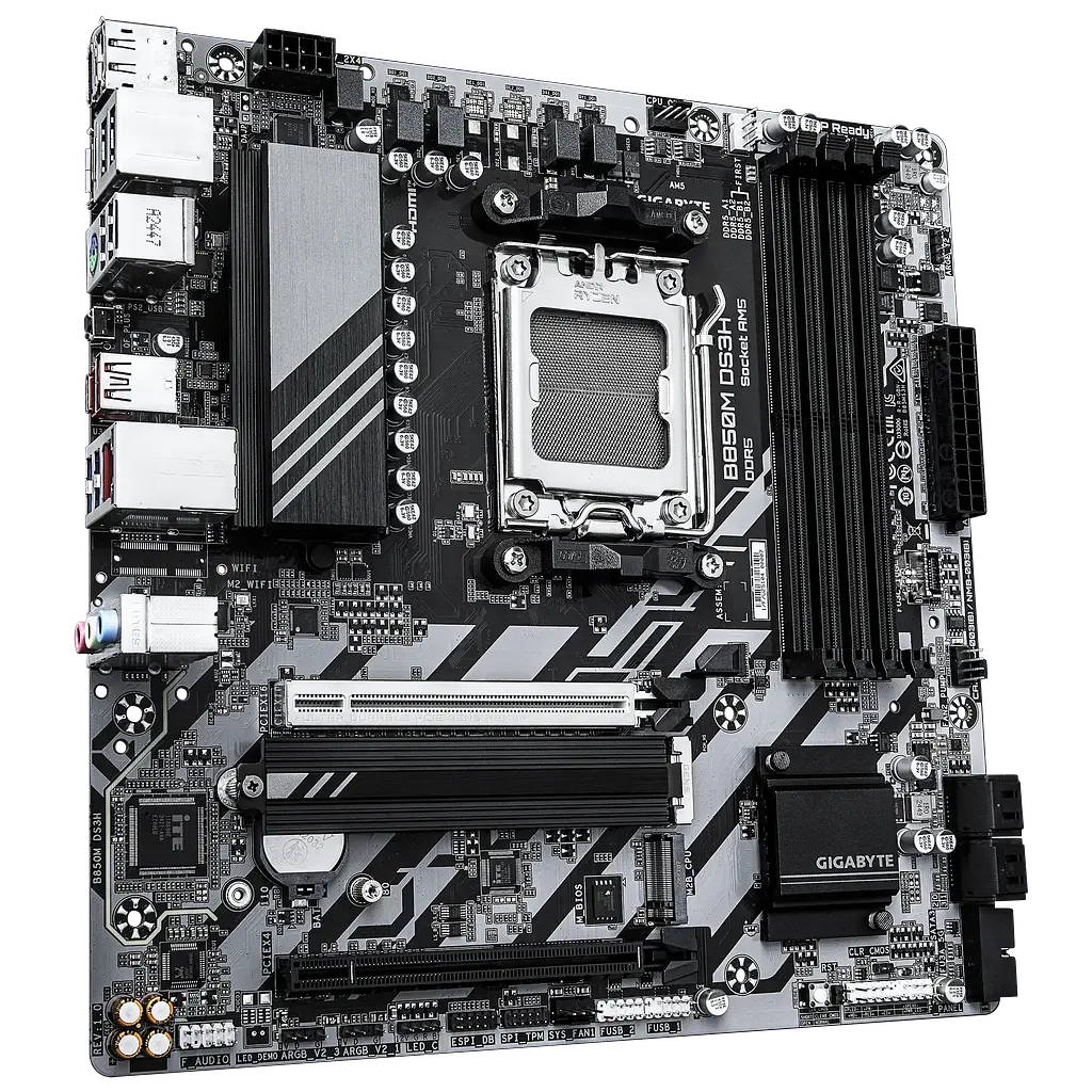 Материнська плата Gigabyte B850M DS3H Socket AM5 (B850M DS3H) - фото 2