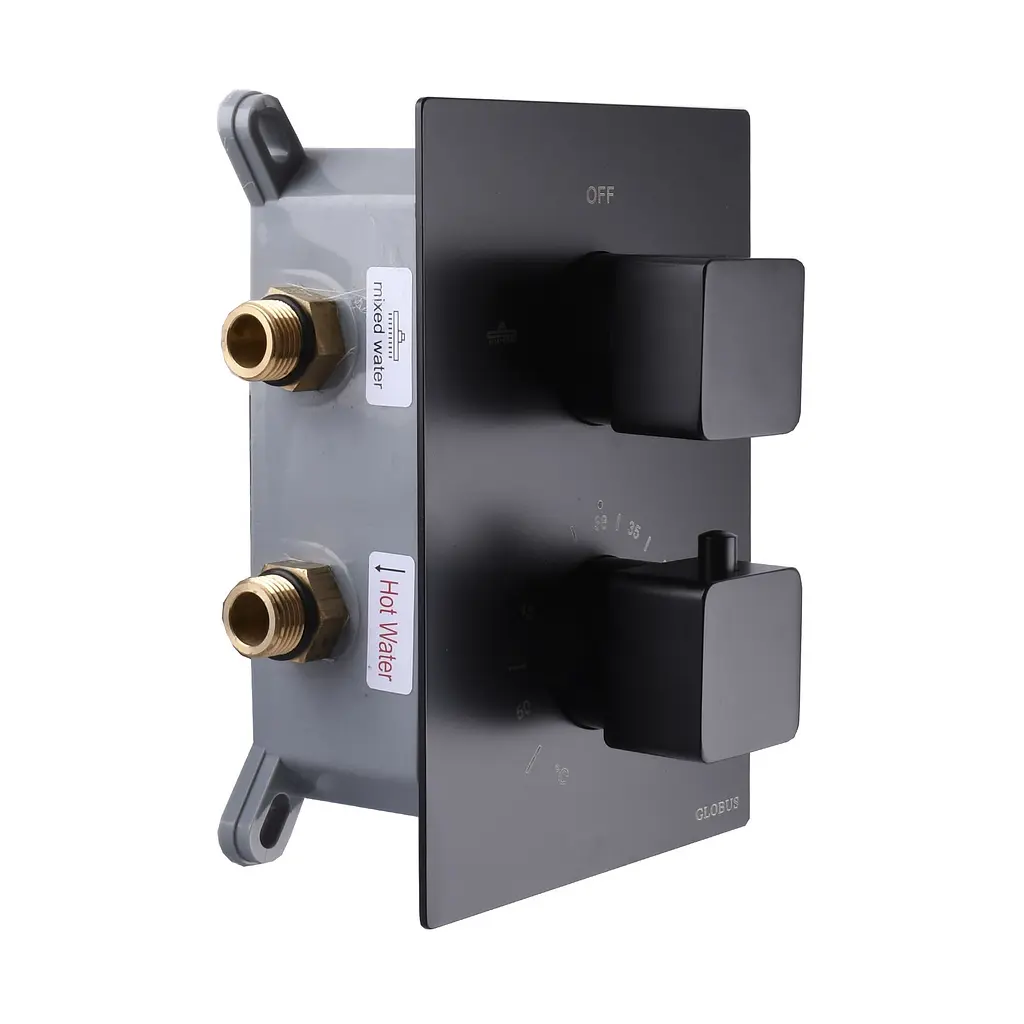 Душова система Globus Lux Smart GLM-405-BB-TT, Чорний матовий - фото 9