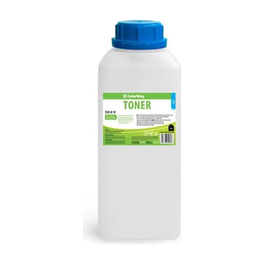 Тонер HP CLJ Universal color Cyan 1kg ColorWay (TCH-U-1C)