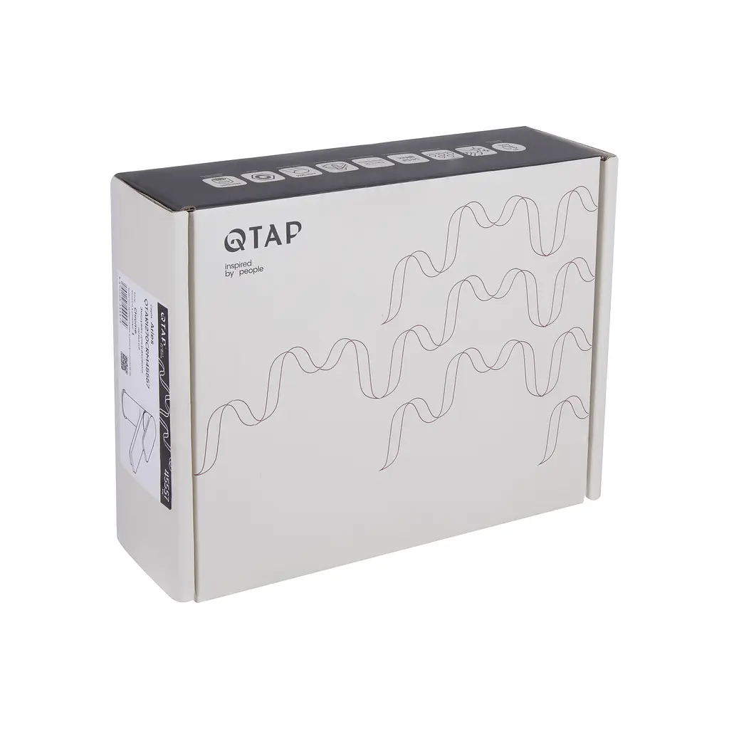 Змішувач для раковини Qtap Presto QTPRE270GRP45581 Graphite - фото 5