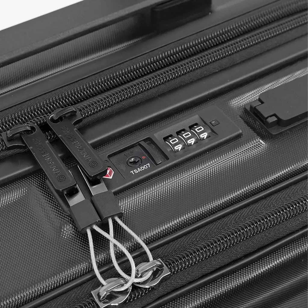 Валіза Swissbrand Freya (S) Charcoal (SWB_LHFRE174S) - фото 3