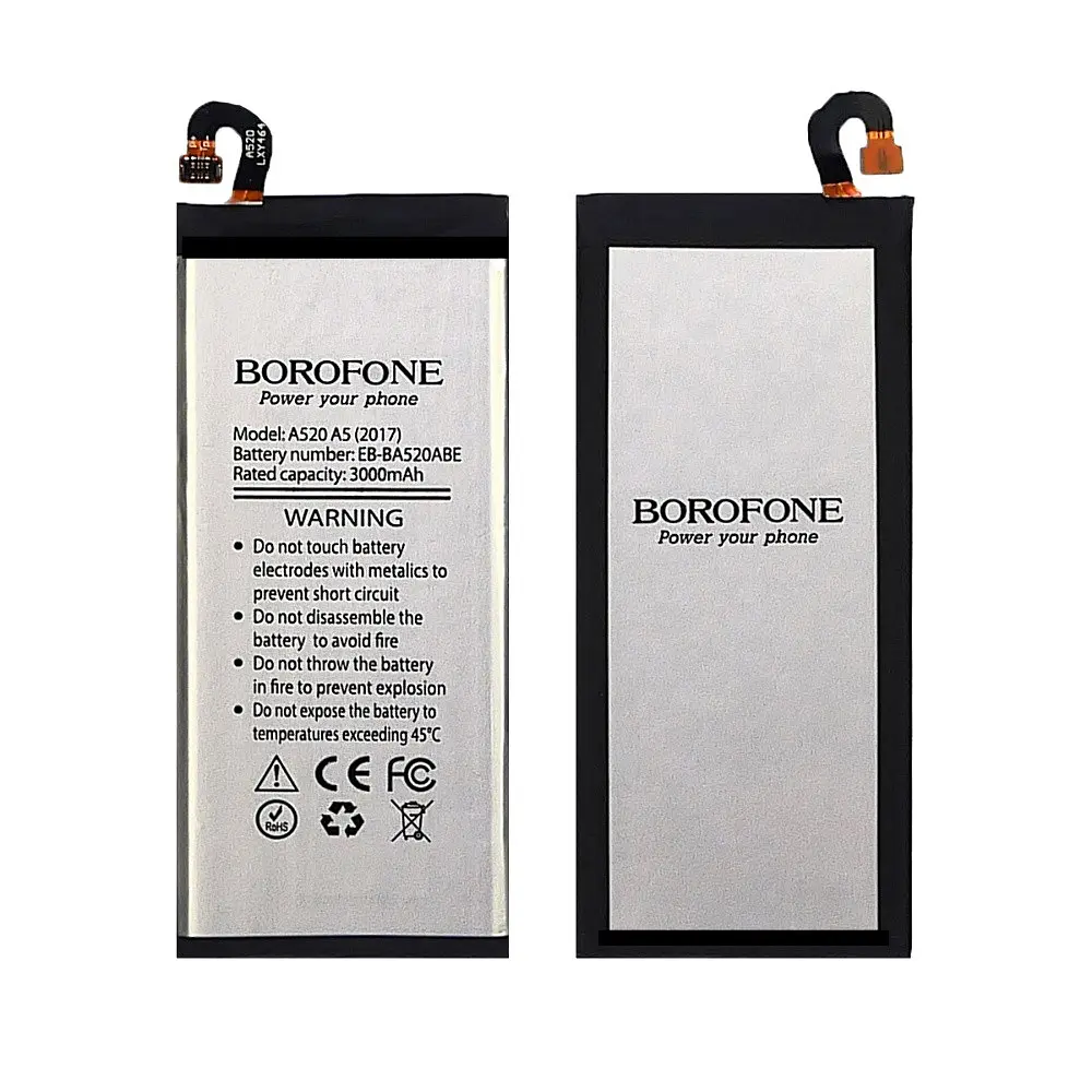 Акумулятор Borofone EB-BA520ABE/ EB-BJ530ABE для Samsung A520 A5 (2017)/J530 J5 (2017) - фото 2