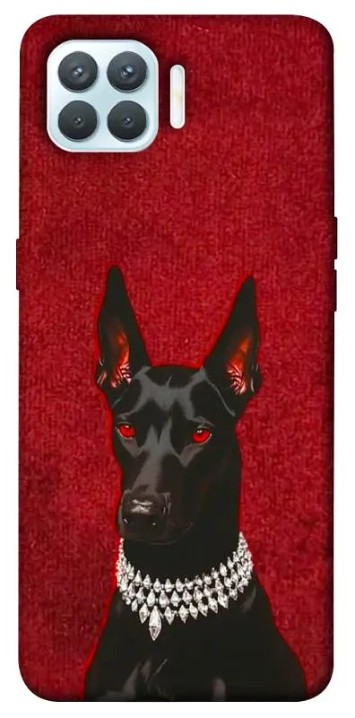 TPU чохол Demsky Premium doberman для Oppo F17 Pro