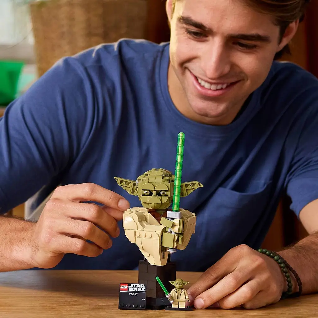Конструктор LEGO Star Wars Погруддя Йоди V29 399 деталей (75438) - фото 15