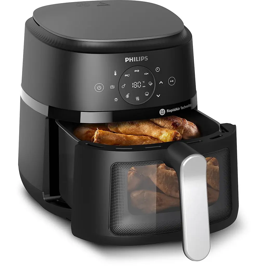 Мультипіч Philips Ovi digital 1500 Вт чорна (NA221/00) - фото 3