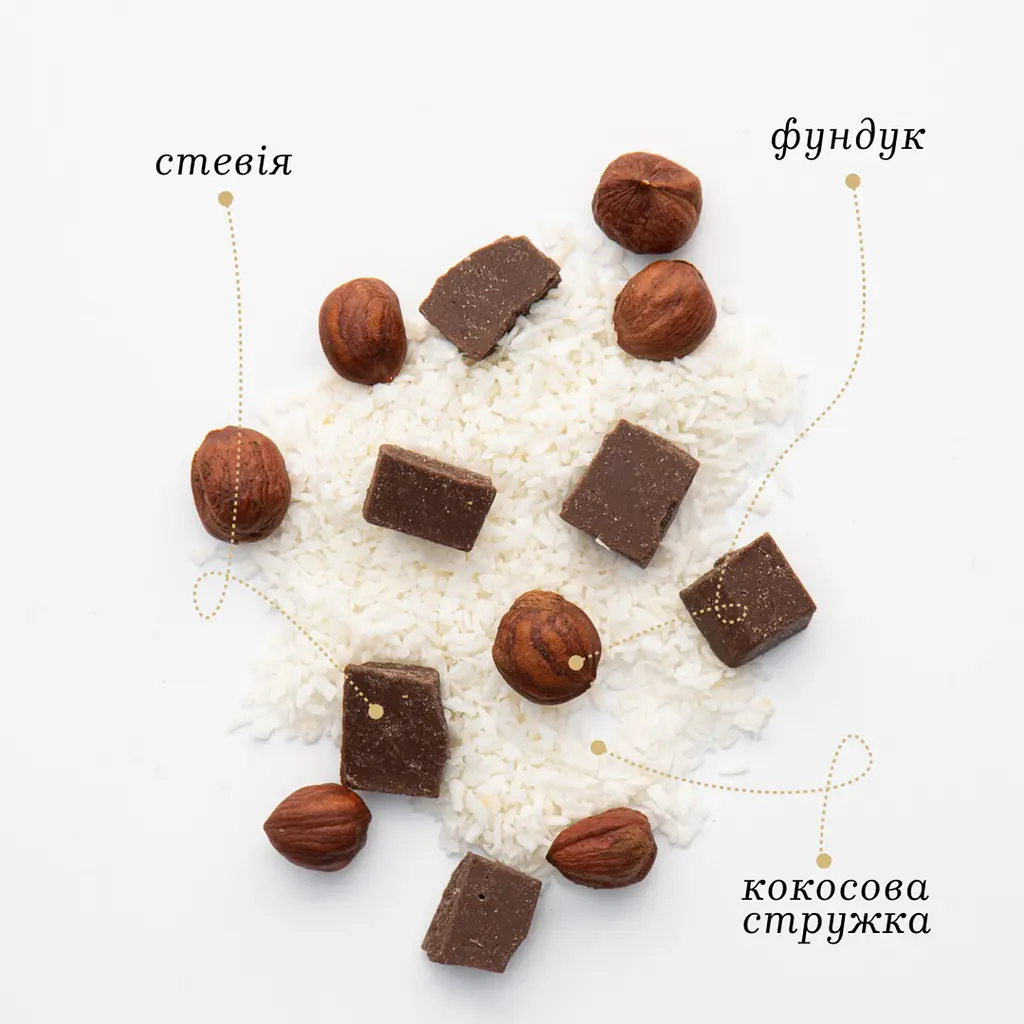 Гранола Шоколад та Кокос Chocolate Coconut Gregory Mill 250 г - фото 3