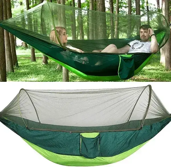 Туристичний гамак із москітною сіткою Hammock With Net - фото 5
