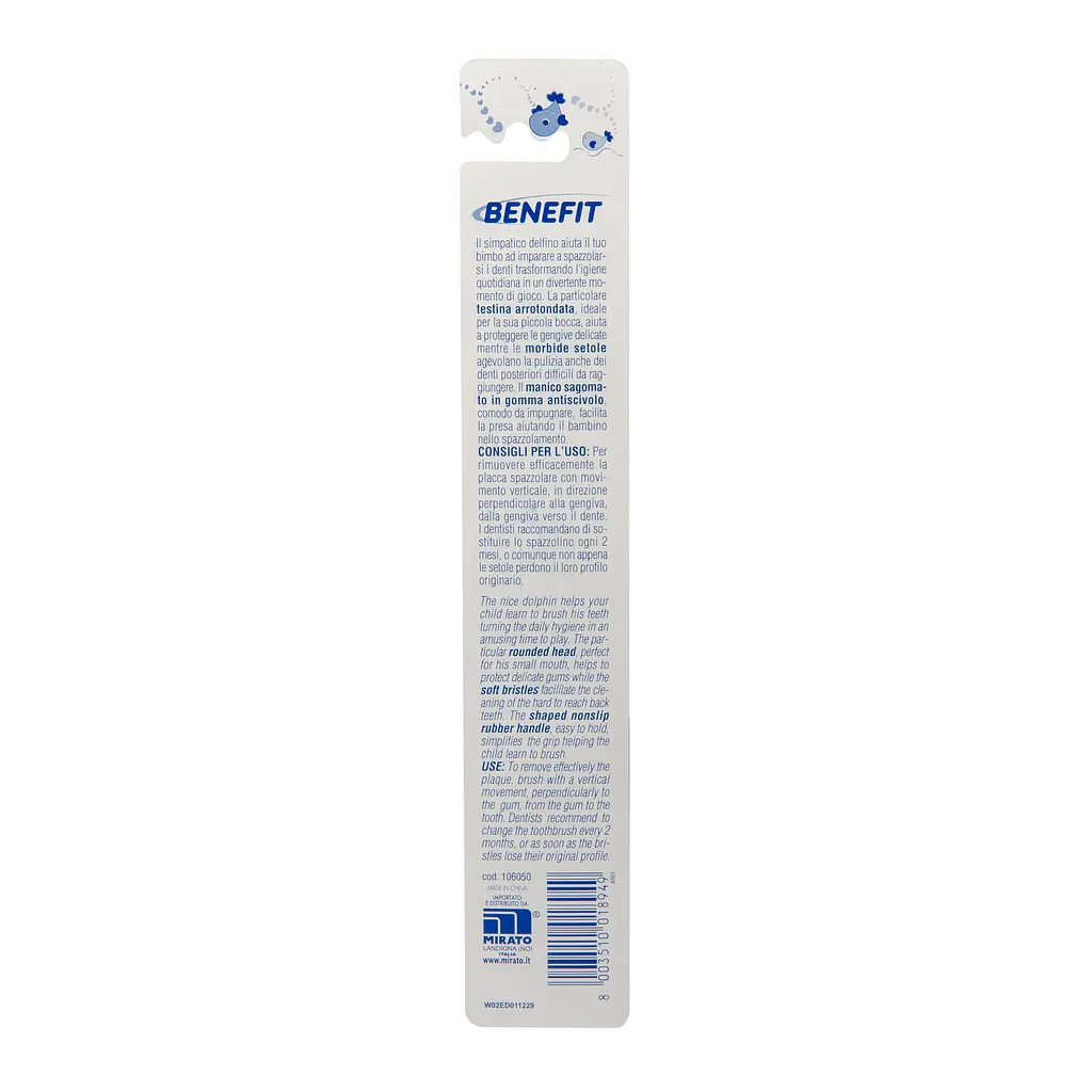 Дитяча зубна щітка Benefit Junior Soft, м'яка (BTBJ) - фото 2