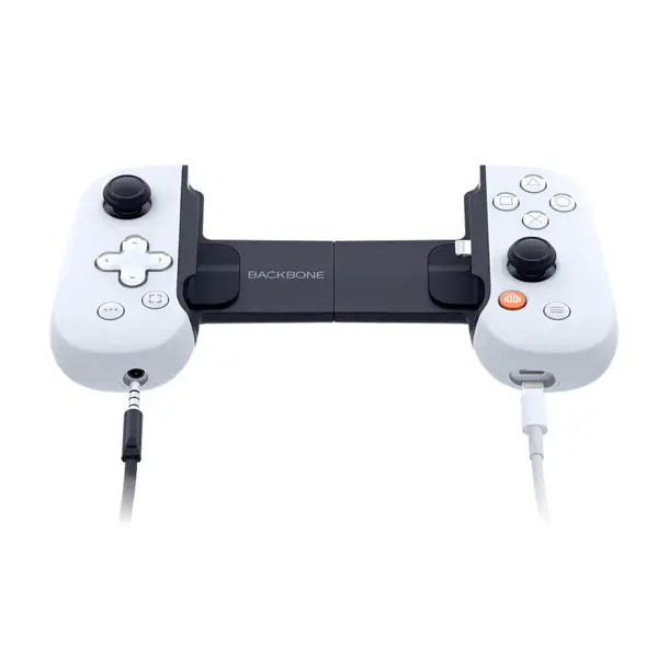 Ігровий джойстик Backbone One Mobile Gaming Controller (iPhone Lightning PlayStation Edition White) - фото 2