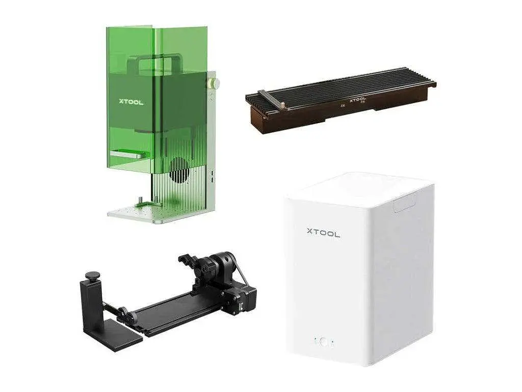 Лазерний гравірувальний верстат 2 в 1 xTool F1 Deluxe (F1-DB) - фото 4
