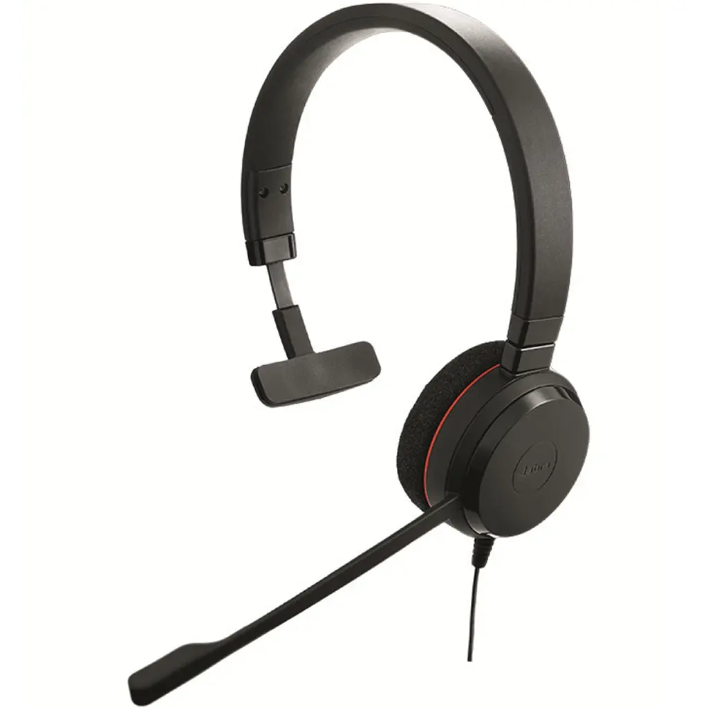 Гарнітура Jabra EVOLVE 20 MS Mono + USB C/A adapter - фото 3