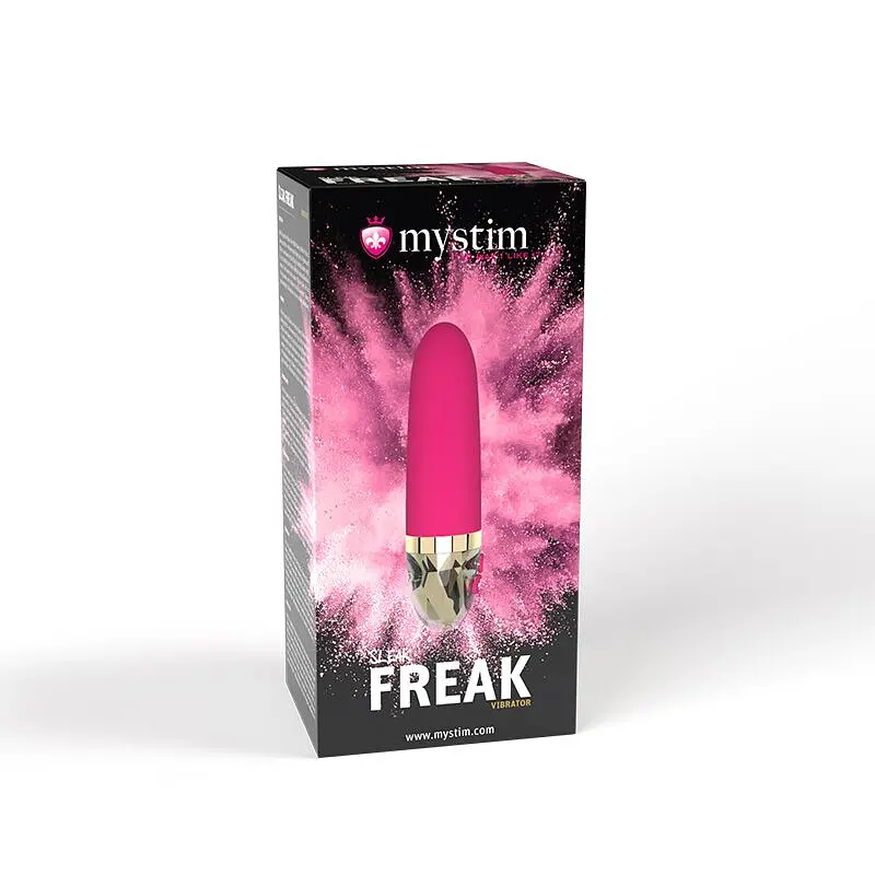 Вібратор Mystim Sleak Freak Pink, 8 режимів, внутрішня та зовнішня стимуляція - фото 8