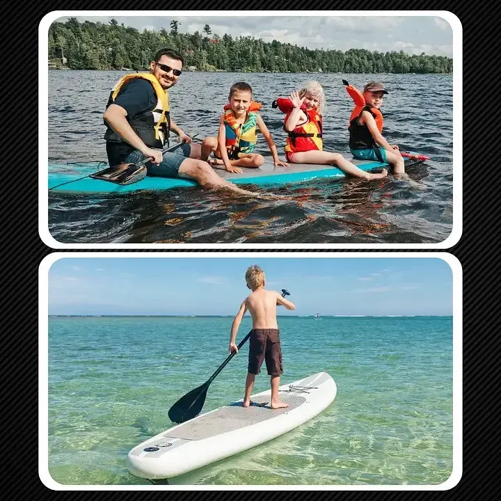 Складне регульоване весло 2в1 для SUP дошки та каякінгу 163–229 см Trizand (25261) - фото 5