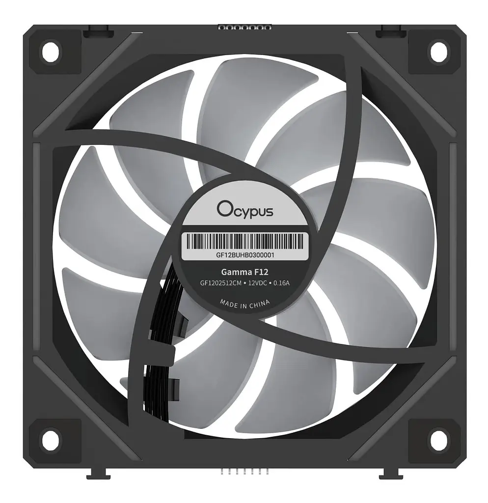 Вентилятор Ocypus GAMMA F12 UNI ARGB Black (GAMMA-F12-BK1AM00U-GL) - фото 5