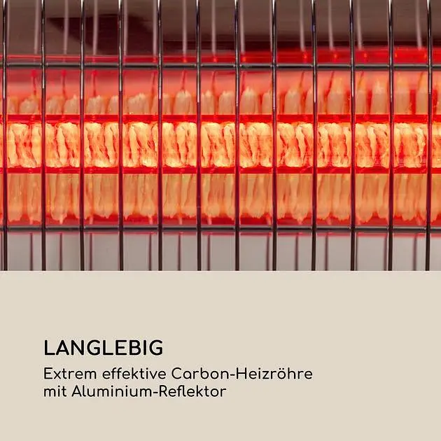 Інфрачервоний обігрівач Blumfeldt Dark Wave (10033810) - фото 7