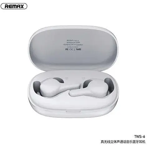 Навушники Remax True Bluetooth TWS-6 Hi-Fi BT5.0, 4 Hours - фото 8