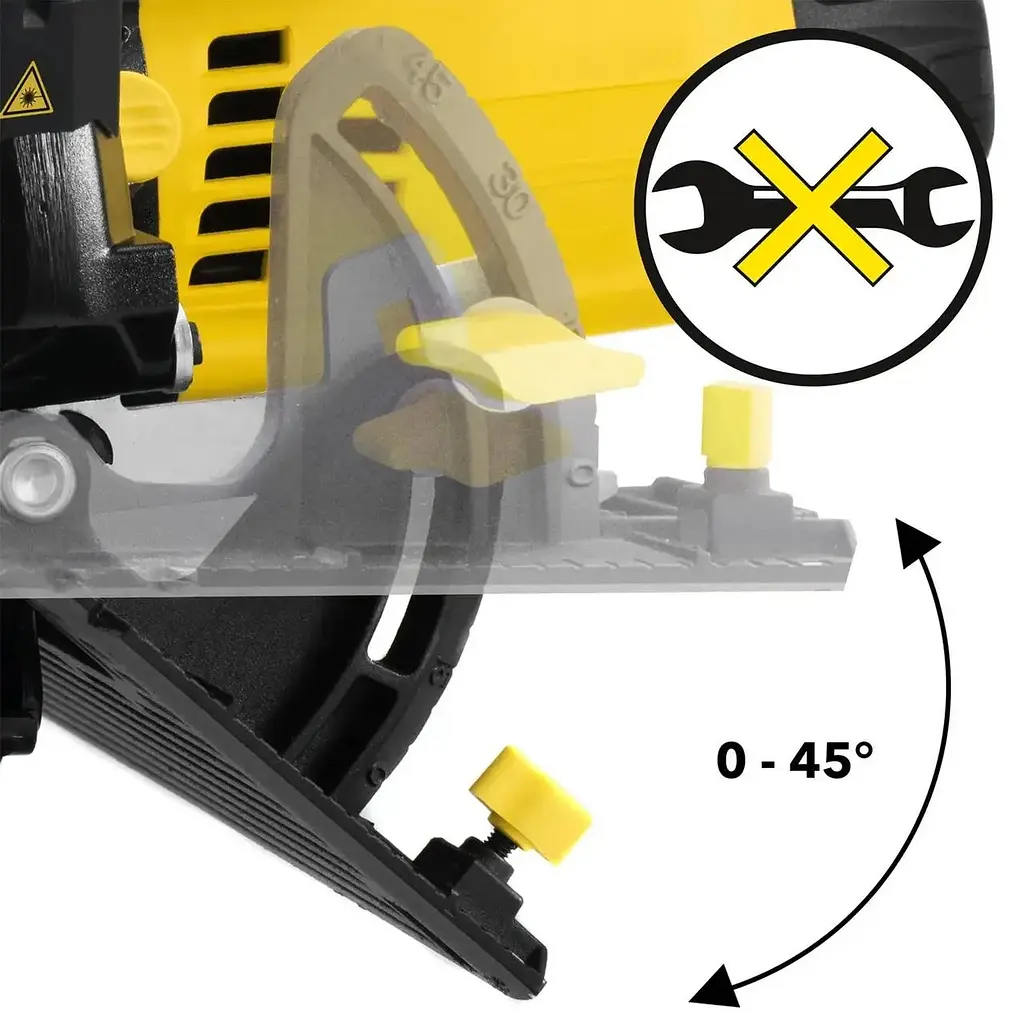 Пила циркулярная Trotec PCSS 10-1400 сетевая ручная - фото 7