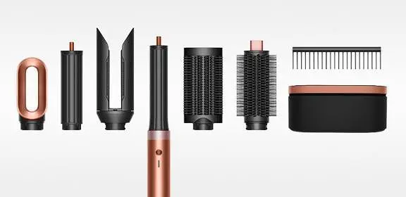 Мультистайлер Dyson Airwrap Co-anda2x Multi Hair Styler Straight+Wavy Amber Silk (143034-01) - фото 2