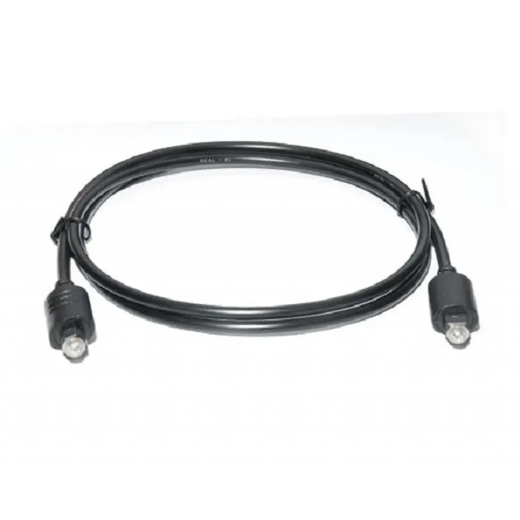 Кабель мультимедійний Optical Toslink 1.0m black REAL-EL (EL123500036) - фото 2
