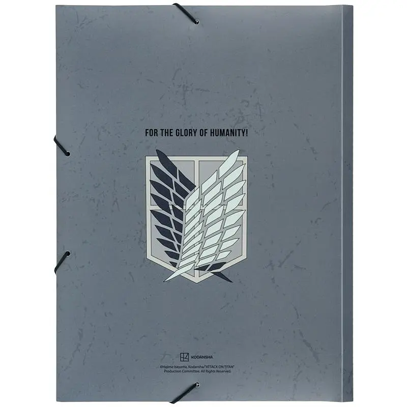 Папка на резинке Kite Attack on Titan А4 (AT25-247) - фото 4