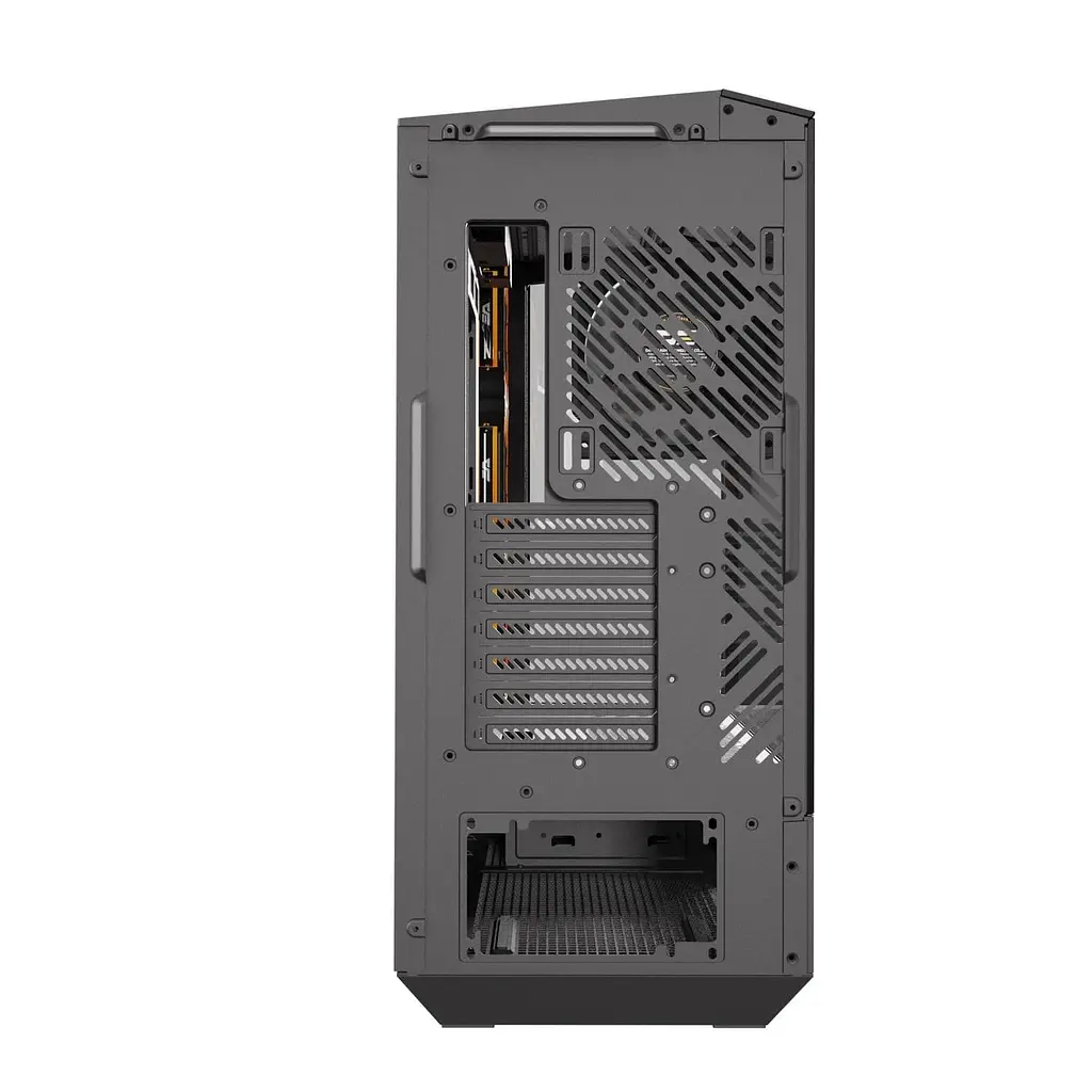 Корпус Darkflash DY460 без блока питания, черный (DY460 BLACK) - фото 5